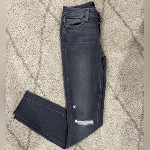 Paige, Size 26, Verdugo Grey Denim Skinny Jeans